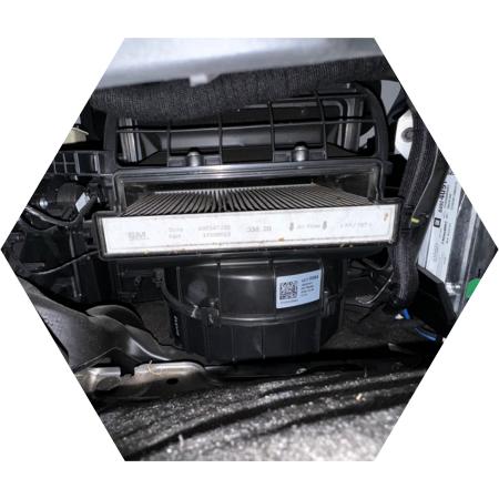 Замена салонного фильтра Шевроле Трейлблейзер