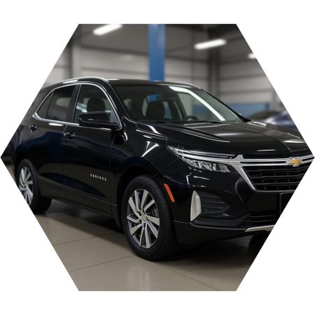 Шевроле Эквинокс готовится к замене топливного фильтра в автотехцентре