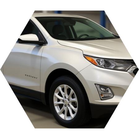 Шевроле Эквинокс после замены тормозных колодок в автотехцентре