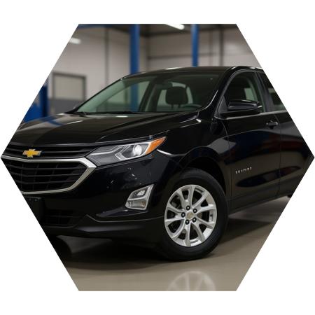 Шевроле Эквинокс после замены воздушного фильтра в автотехцентре