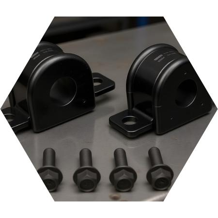 Новые втулки с крепежом готовы к монтажу