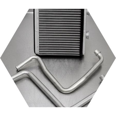 Новый радиатор отопителя с трубками