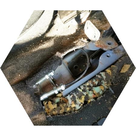 Замена троса ручника Шевроле Спарк