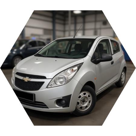 Шевроле Спарк после замены втулок стабилизатора в автотехцентре